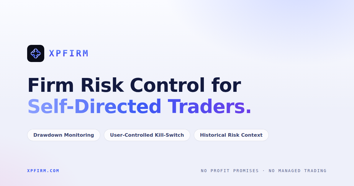 XpFirm risk-control software interface preview